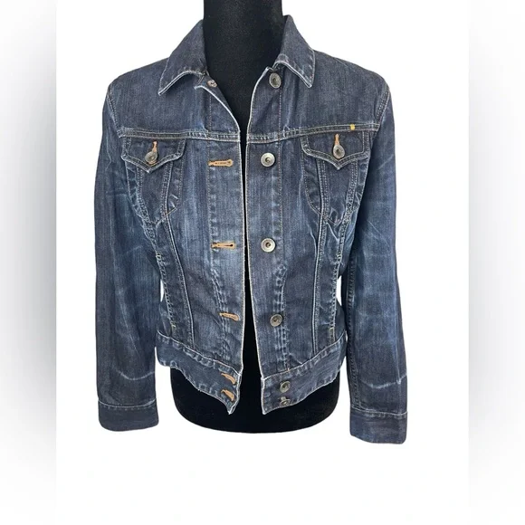 LUCKY BRAND Cotton Denim Trucker Jacket - Picture 6 of 15